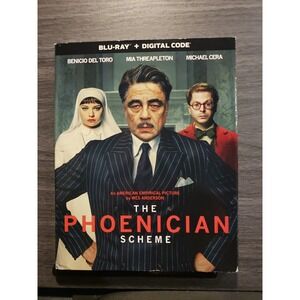The Phoenician Scheme - Blu-ray + Digital With Slip Cover NEW